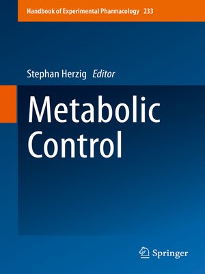 cover image of Metabolic Control